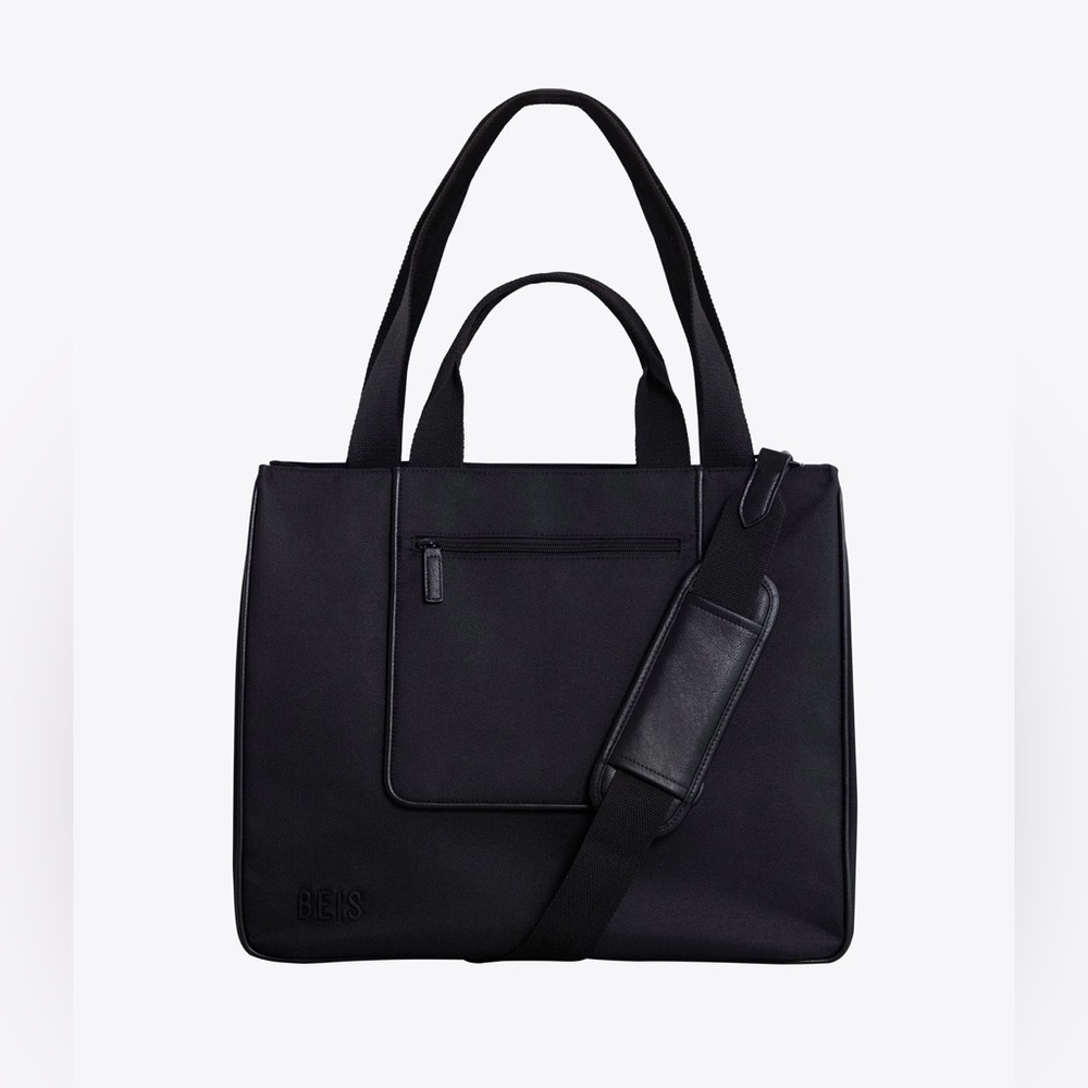 BEIS Black Messenger Bag